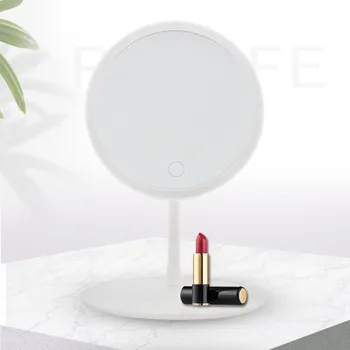 LED Makeup Mirror Stand up Table Mirror for Fill Light Makeup Small Mirrors Smart Touch Control 3 Color Backlit Vanity Mirror
LED Makeup Mirror Stand up Table Mirror for Fill Light Makeup Small Mirrors Smart Touch Control 3 Color Backlit Vanity Mirror