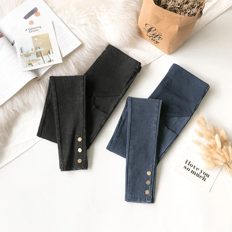 Autumn Button Jeans Maternity Clothes For Pregnant Women Pencil Pants High Stretch Jeans Pants Pregnancy Clothing Skinny Jeans
Autumn Button Jeans Maternity Clothes For Pregnant Women Pencil Pants High Stretch Jeans Pants Pregnancy Clothing Skinny Jeans