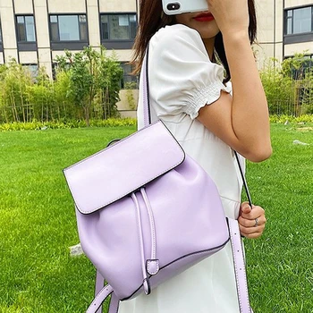 Fashion Woman Backpack Female Pu Leather Shoulder Bag candy color string school backapcks bag for teenage girls mochila feminina
Fashion Woman Backpack Female Pu Leather Shoulder Bag candy color string school backapcks bag for teenage girls mochila feminina