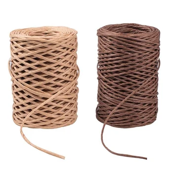 100 Yards 2mm Floral Bind Wire Wrapping Wire Handmade Iron Wire Paper Rattan for Flower Bouquets (50 Yards Each Roll)
100 Yards 2mm Floral Bind Wire Wrapping Wire Handmade Iron Wire Paper Rattan for Flower Bouquets (50 Yards Each Roll)