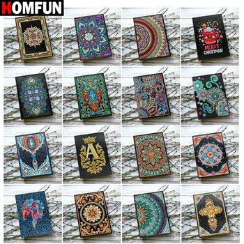 HOMFUN A5 Notebooks 5D DIY Diamond Painting Special Shape Diary Book Diamond Embroidery Cross Stitch Rhinestones Decor Gift
HOMFUN A5 Notebooks 5D DIY Diamond Painting Special Shape Diary Book Diamond Embroidery Cross Stitch Rhinestones Decor Gift