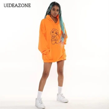 UIDEAZONE Florescent Print Women Hoodies Casual Loose Printed Ladies Sweatshirts Hooded Pullovers 2019 Autumn Streetwear
UIDEAZONE Florescent Print Women Hoodies Casual Loose Printed Ladies Sweatshirts Hooded Pullovers 2019 Autumn Streetwear