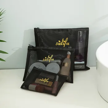 Storage Bag Wholesale Korean Style Wash Bag Fashion Women New Travel Storage Bag Portable Mesh Makeup Bag Dropshipping 
Storage Bag Wholesale Korean Style Wash Bag Fashion Women New Travel Storage Bag Portable Mesh Makeup Bag Dropshipping