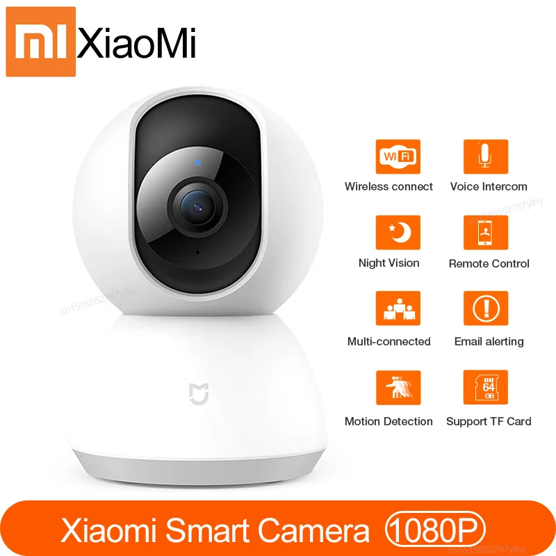 Xiaomi Mijia Мини Ip камера Wi Fi 1080 P HD Инфракрасного Ночного Видения 360 Градусов