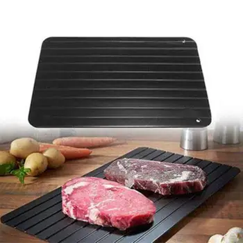 2pcs/set Fast Defrosting Tray Thaw Frozen Food Meat Fish Fruit Quick Defrosting Plate Board Defrost Kitchen Gadget Tools
2pcs/set Fast Defrosting Tray Thaw Frozen Food Meat Fish Fruit Quick Defrosting Plate Board Defrost Kitchen Gadget Tools