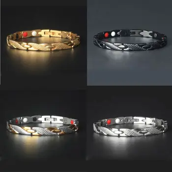 Twisted Healthy Power Magnetic Therapy Health Bracelet Arthritis Carpal Tunnel Pain Relief Bracelet Health Cares Jewelry 
Twisted Healthy Power Magnetic Therapy Health Bracelet Arthritis Carpal Tunnel Pain Relief Bracelet Health Cares Jewelry