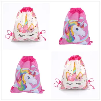 20pcs Unicorn flower non-woven bag fabric backpack child travel school bag decoration mochila drawstring gift bag
20pcs Unicorn flower non-woven bag fabric backpack child travel school bag decoration mochila drawstring gift bag