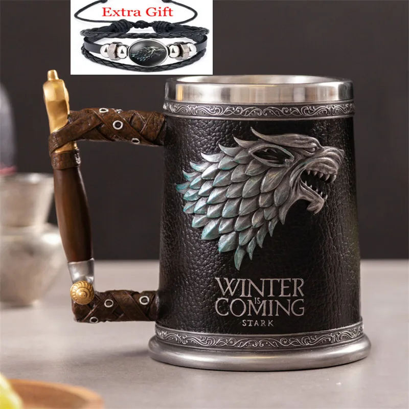 Game of Thrones Winter Is Coming Mug Stainless Steel & Resin 3D Coffee Beer Mug Drinkware Cup christmas mug
Game of Thrones Winter Is Coming Mug Stainless Steel & Resin 3D Coffee Beer Mug Drinkware Cup christmas mug