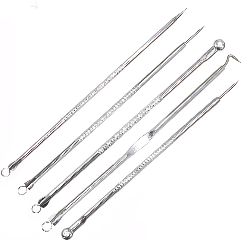 Blackhead Pimple Acne Remover Tool Needle Comedone Blemish Extractor Spoon for Face Cleaning Acne Removal Needle Tweezers 7style
Blackhead Pimple Acne Remover Tool Needle Comedone Blemish Extractor Spoon for Face Cleaning Acne Removal Needle Tweezers 7style