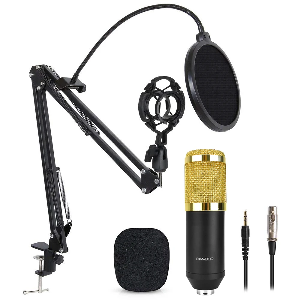 BM800 karaoke studio microphone condenser mikrofon mic bm-800 For KTV Radio Braodcasting Singing Recording computer BM 800
BM800 karaoke studio microphone condenser mikrofon mic bm-800 For KTV Radio Braodcasting Singing Recording computer BM 800