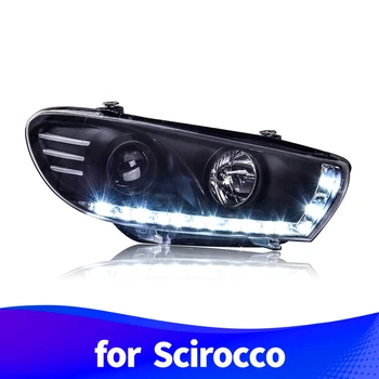 Headlight Assembly for Volkswagen Scirocco LED daytime running light xenon low beam halogen high beam
Headlight Assembly for Volkswagen Scirocco LED daytime running light xenon low beam halogen high beam