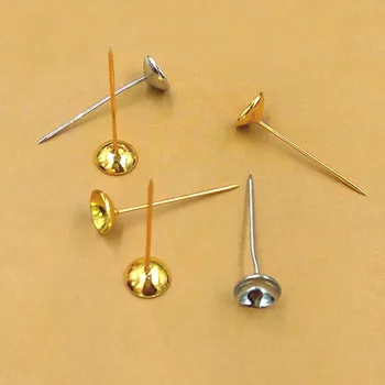 Blank Brooch Pins Hat Pins with 8mm Circle Pad Cabochon Brooches Bases DIY Findings Safety-pin
Blank Brooch Pins Hat Pins with 8mm Circle Pad Cabochon Brooches Bases DIY Findings Safety-pin