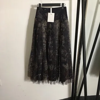 Spring and Summer New Style Big Swing Retro Double Layer Tie-dye Elegant Temperament High Waist Mesh Pleated Skirt Women
Spring and Summer New Style Big Swing Retro Double Layer Tie-dye Elegant Temperament High Waist Mesh Pleated Skirt Women