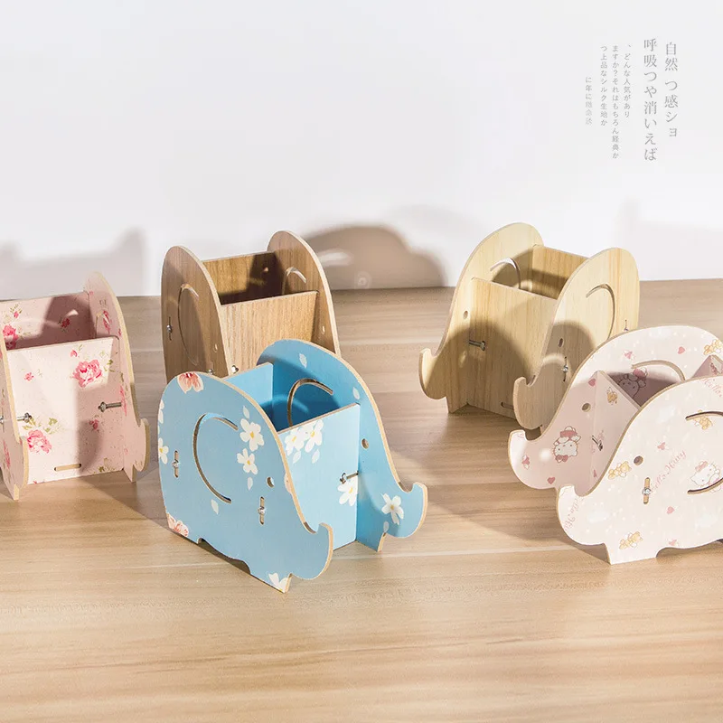 Pen Holder Office Stationery 1PC Wooden Plastic Mobile Tray Desk Organizer Cute Elephant Phone Rack Multifunction Dual Use
Pen Holder Office Stationery 1PC Wooden Plastic Mobile Tray Desk Organizer Cute Elephant Phone Rack Multifunction Dual Use