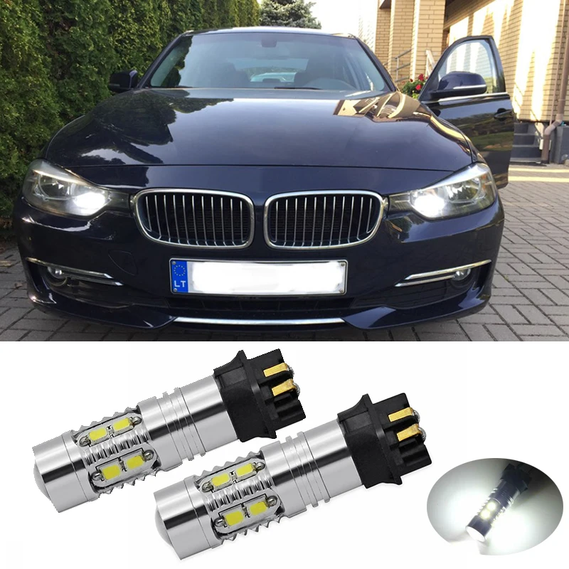 2Pcs White Canbus 10 SMD PW24W PWY24W LED Bulbs Car Daytime Running Lights For BMW 3 Series F30 I30 DRL Led Turn Signal Lamp
2Pcs White Canbus 10 SMD PW24W PWY24W LED Bulbs Car Daytime Running Lights For BMW 3 Series F30 I30 DRL Led Turn Signal Lamp