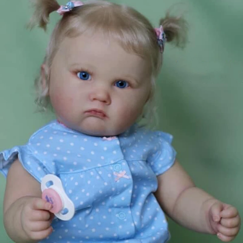 60 CM Real Touch Reborn Toddler Baby Girl CHARLOTTE Finished Doll Cloth Body Realistic Soft Silicone Princess Bebe Reborn 3D-
60 CM Real Touch Reborn Toddler Baby Girl CHARLOTTE Finished Doll Cloth Body Realistic Soft Silicone Princess Bebe Reborn 3D-