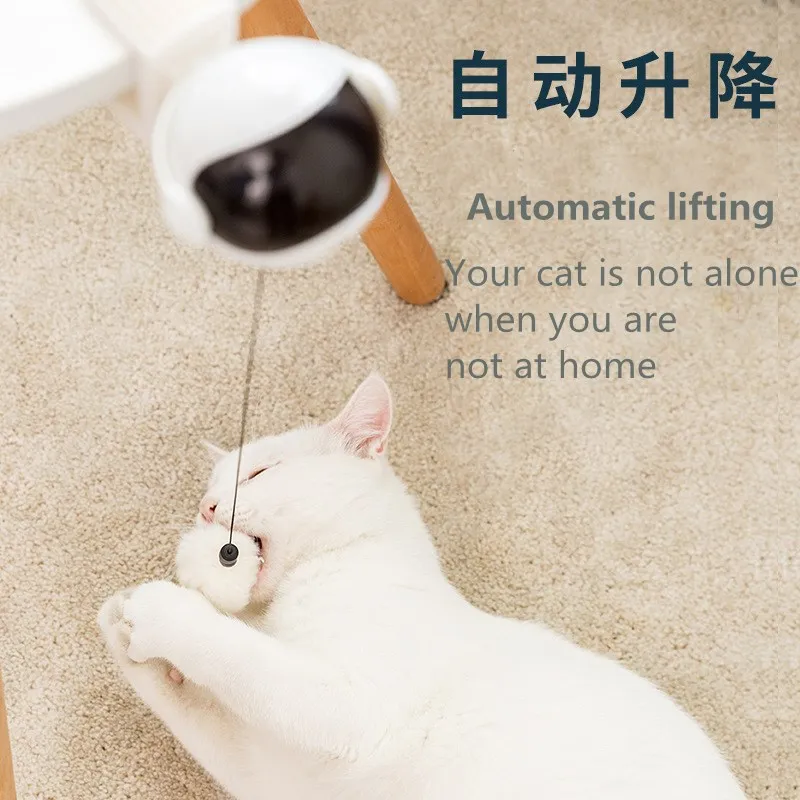 Accompany for Pet Smart Control Toy Ball Pet Products Interactive Cat Toys Funny Ball Automatic Lifting Feather Cat Toys
Accompany for Pet Smart Control Toy Ball Pet Products Interactive Cat Toys Funny Ball Automatic Lifting Feather Cat Toys
