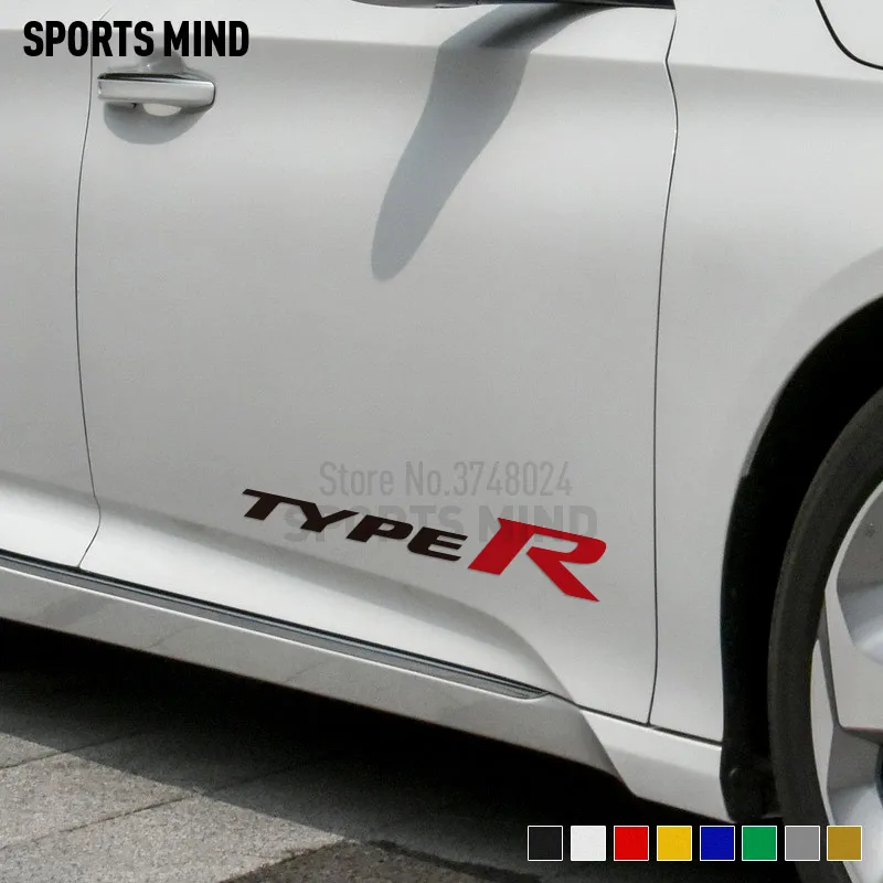 2 шт. настраиваемый автомобильный Стайлинг JDM ДЛЯ Honda Accord Civic TYPER CRV TYPE R