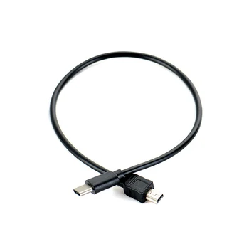 30cm USB Type C 3.1 Male To Mini USB 5 Pin B Male Plug Converter OTG Adapter Lead Data Cable for Macbook Mobile
30cm USB Type C 3.1 Male To Mini USB 5 Pin B Male Plug Converter OTG Adapter Lead Data Cable for Macbook Mobile