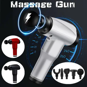 1Pcs Massage Gun + 5 Heads Deep Tissue Massage Gun Percussion Massage Muscle Vibration Relaxing Therapy Deep Tissue Pain Relief
1Pcs Massage Gun + 5 Heads Deep Tissue Massage Gun Percussion Massage Muscle Vibration Relaxing Therapy Deep Tissue Pain Relief