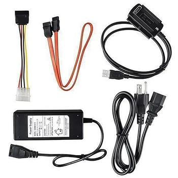 Converting USB 2.0 To IDE SATA HDD Portable Transfering Data High Speed Audio CD Driver Stable Cable Adapter
Converting USB 2.0 To IDE SATA HDD Portable Transfering Data High Speed Audio CD Driver Stable Cable Adapter