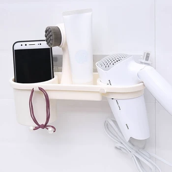 Bathroom Hair Dryer Holder ABS Wall Stand Sturdy Adhesive Mount Stand Washroom Storage Racks
Bathroom Hair Dryer Holder ABS Wall Stand Sturdy Adhesive Mount Stand Washroom Storage Racks