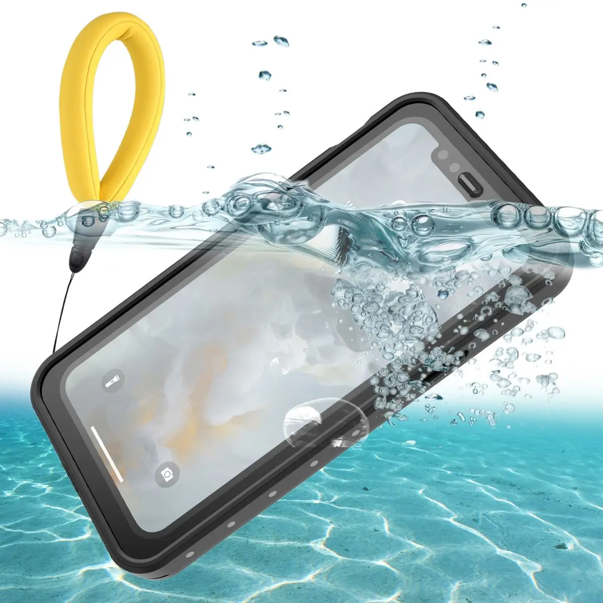 IP68 Waterproof Case For iPhone 11 Pro 360 Degree Shockproof Cover with Buoyancy Cotton for iPhone 11 11 pro Max Case Underwater
IP68 Waterproof Case For iPhone 11 Pro 360 Degree Shockproof Cover with Buoyancy Cotton for iPhone 11 11 pro Max Case Underwater