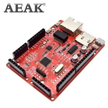AEAK WIZwiki Chip W7500 Internet of things microcontroller development board ARM Cortex-M0 for arduino W5100 UNO R3 MEGA
AEAK WIZwiki Chip W7500 Internet of things microcontroller development board ARM Cortex-M0 for arduino W5100 UNO R3 MEGA