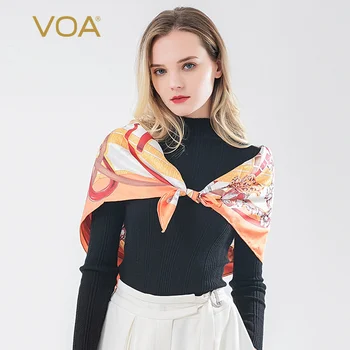 VOA 12MM Silk Twill Armor Movement European and American Style Multi-system Shawl All-match Ms. Generous Scarf PD402
VOA 12MM Silk Twill Armor Movement European and American Style Multi-system Shawl All-match Ms. Generous Scarf PD402
