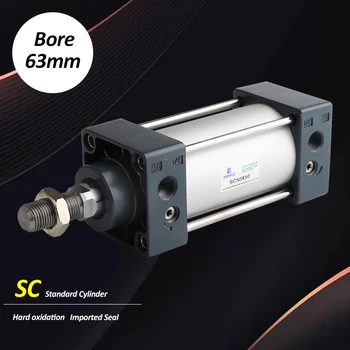 SC bore 63mm SC63 airtac type with magnet pneumatic large thrust standard cylinder
SC bore 63mm SC63 airtac type with magnet pneumatic large thrust standard cylinder