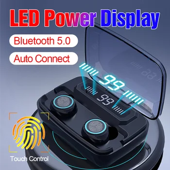 3300mAh LED Wireless Bluetooth Earphones Headset Stereo Surround Waterproof Sport Earbuds Noise Reduction Wireless Headphones
3300mAh LED Wireless Bluetooth Earphones Headset Stereo Surround Waterproof Sport Earbuds Noise Reduction Wireless Headphones