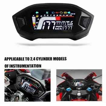 Motorcycle LCD cylind for 1,2,4 cylinder speedometer 13000 RPM Color Display meter Odometer Tachometer Car Accessories New
Motorcycle LCD cylind for 1,2,4 cylinder speedometer 13000 RPM Color Display meter Odometer Tachometer Car Accessories New