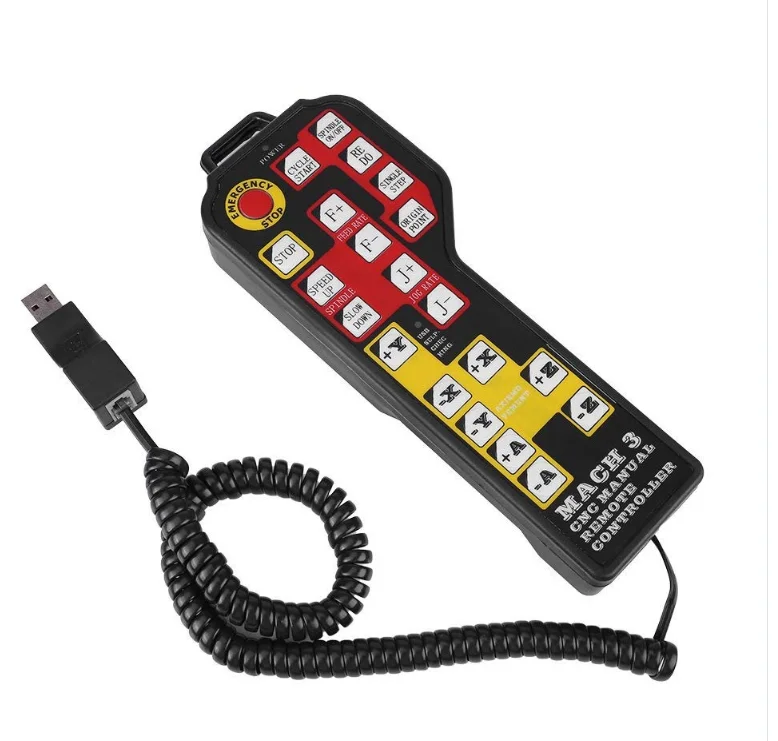 Mach3 4-axis USB Control Joystick Handle CNC CNC Small Engraving Machine Accessories
Mach3 4-axis USB Control Joystick Handle CNC CNC Small Engraving Machine Accessories