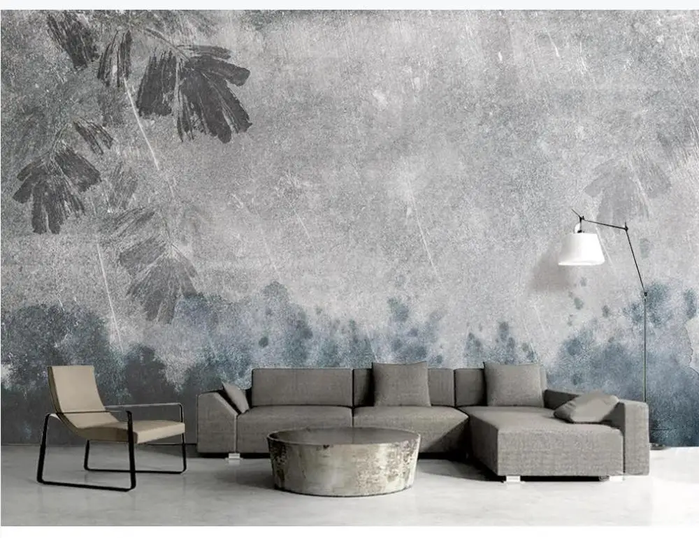Custom large-scale murals / wallpapers / retro distressed style watercolor texture ink leaf TV background wall
Custom large-scale murals / wallpapers / retro distressed style watercolor texture ink leaf TV background wall