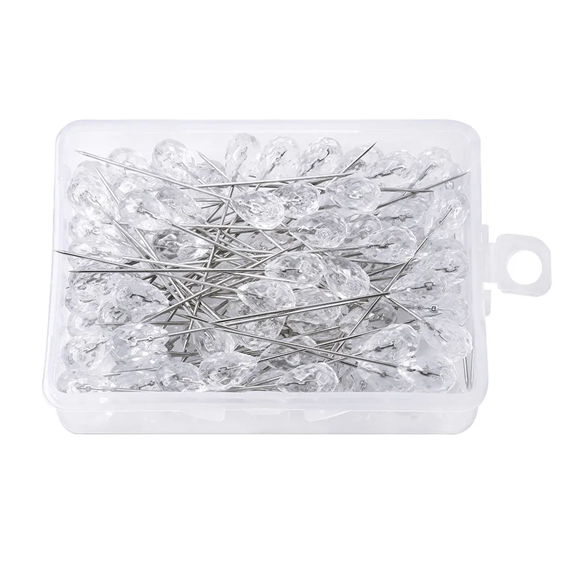 50/100Pcs Sparkle Diamond Pins Crystal Head Wedding Corsage Boutonniere Floral Bouquet Pins with Box Sewing Pins
50/100Pcs Sparkle Diamond Pins Crystal Head Wedding Corsage Boutonniere Floral Bouquet Pins with Box Sewing Pins