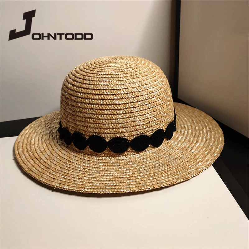 New men and women hand-woven seaweed flat straw hats for outdoor travel sunscreen beach sun hats beach hats ladies sun hats
New men and women hand-woven seaweed flat straw hats for outdoor travel sunscreen beach sun hats beach hats ladies sun hats