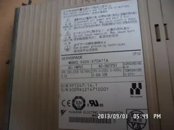 1PC Used Yaskawa servo drive SGDV-R70A11A 
1PC Used Yaskawa servo drive SGDV-R70A11A
