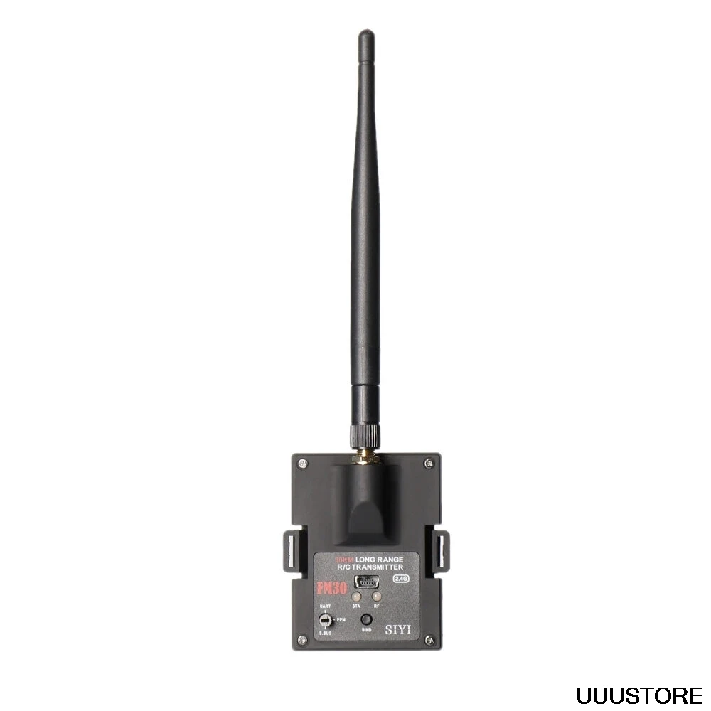 SIYI FM30 2.4GHZ 30KM Telemetry Bluetooth Long Range Transmitter Module UART SBUS PPM Input with FR/FR Mini OTA Receiver for RC
SIYI FM30 2.4GHZ 30KM Telemetry Bluetooth Long Range Transmitter Module UART SBUS PPM Input with FR/FR Mini OTA Receiver for RC
