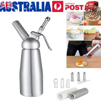 500ML Whipped Cream Dispenser Cream Chargers Aluminium Professional Whipper Maker Dessert Tools Cake Making Decorating Tool
500ML Whipped Cream Dispenser Cream Chargers Aluminium Professional Whipper Maker Dessert Tools Cake Making Decorating Tool