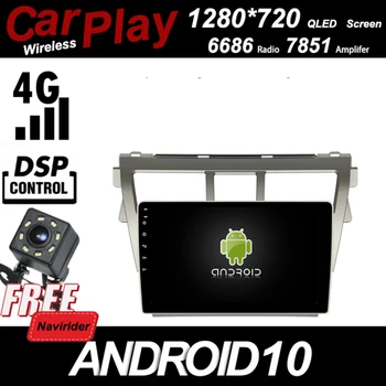 Qled 1280*720 Screen Car Android 10 Player for Toyota Vios 2007 2013 Multimedia Carplay Bluetooth GPS Radio Head Unit
Qled 1280*720 Screen Car Android 10 Player for Toyota Vios 2007 2013 Multimedia Carplay Bluetooth GPS Radio Head Unit
