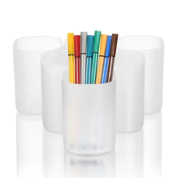 Desk Organizer - 6Pcs Pen Holder Cup Storage,Pen Organizer Stationery Caddy for Office, School, Home Transparent
Desk Organizer - 6Pcs Pen Holder Cup Storage,Pen Organizer Stationery Caddy for Office, School, Home Transparent