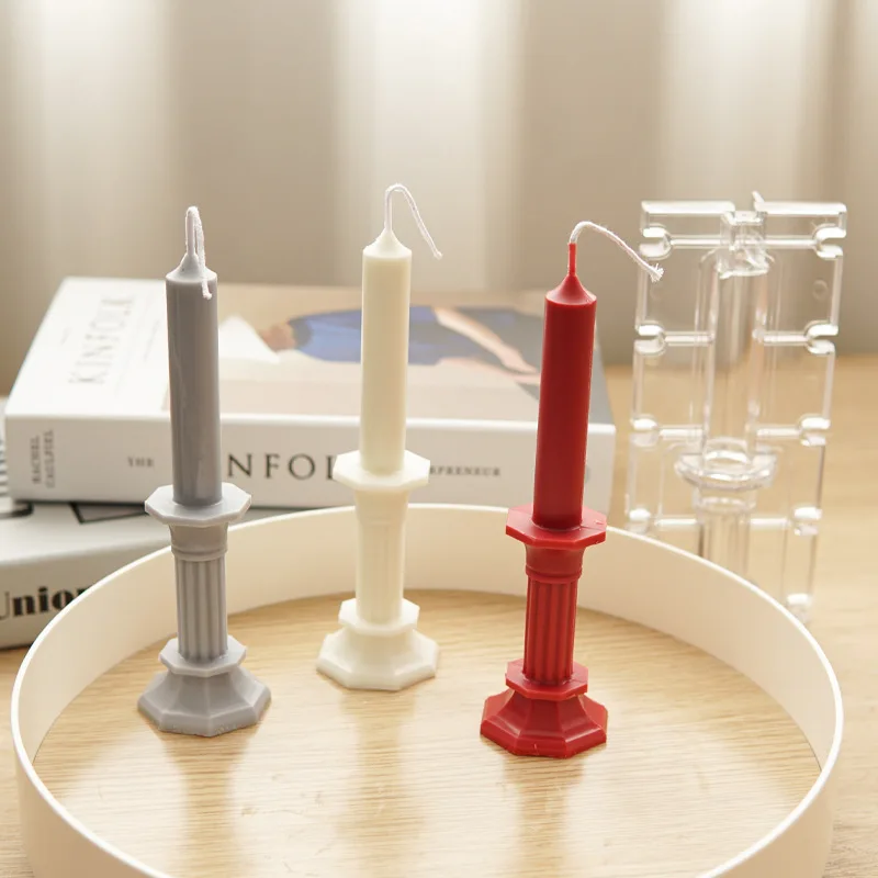 DIY Candle Pole Holder Molds Octagonal Candlestick Candle Plastic PC Mold Pillar Candle Mold for Dining Table Wedding Home Decor
DIY Candle Pole Holder Molds Octagonal Candlestick Candle Plastic PC Mold Pillar Candle Mold for Dining Table Wedding Home Decor