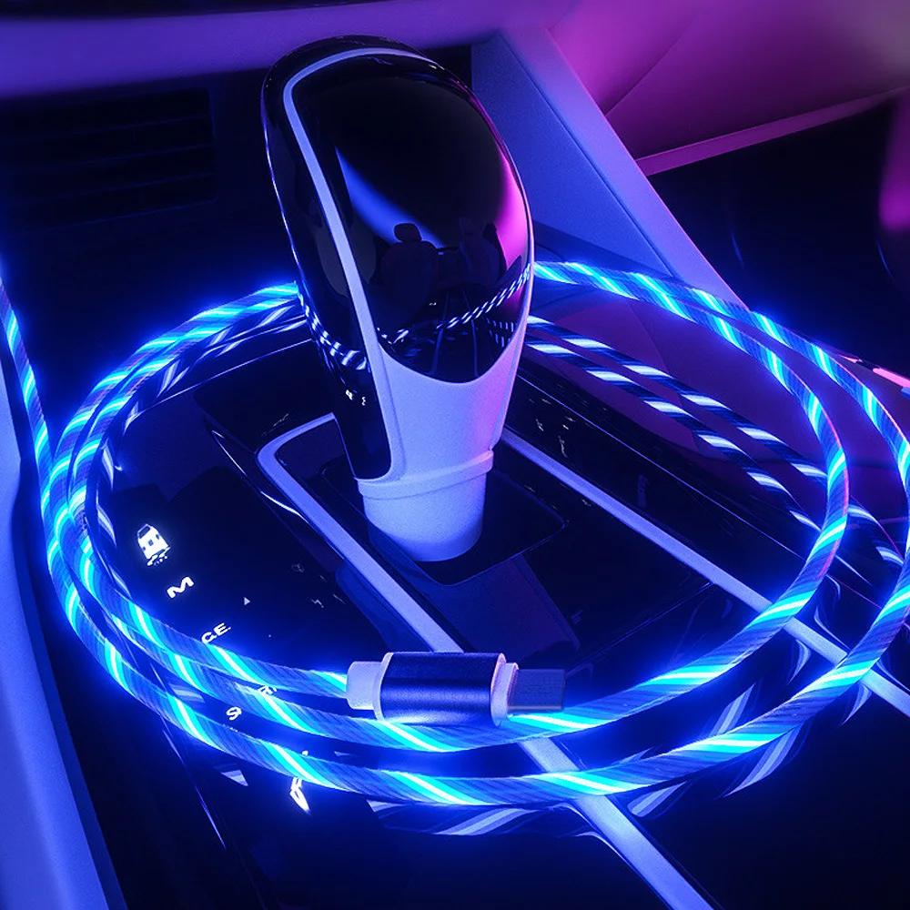 Фото Потока световой освещение мобильный телефон кабель данных для Audi A1 A2 A3 A4 A5 A6 A7 A8 Q2