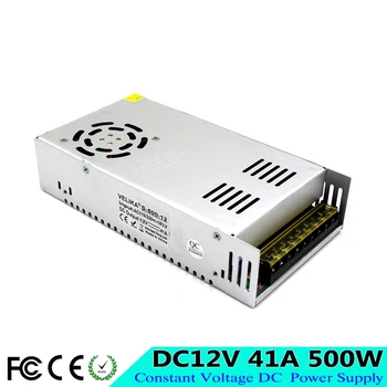 Small Volume Single Output Switching Power Supply 12V 41A 500W Power Source 110V 220V AC-DC SMPS for Led Strip Lamp Light CCTV
Small Volume Single Output Switching Power Supply 12V 41A 500W Power Source 110V 220V AC-DC SMPS for Led Strip Lamp Light CCTV