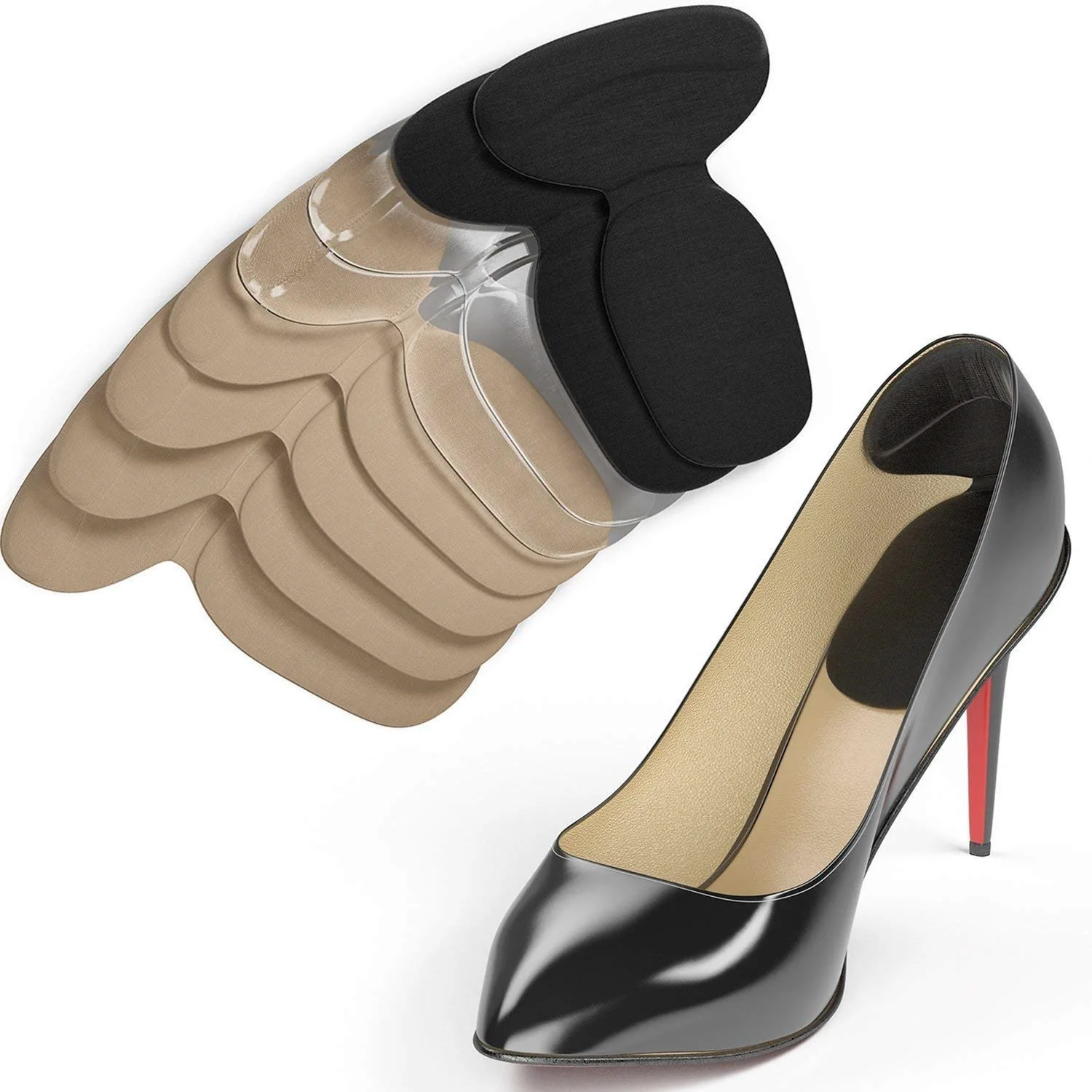 Transparent Silica Gel-in-Heel Grip Thick Half Code Pad Not Genjiao Heel Grips Anti-Foot Wear Bandage Lace High-heeled Shoes
Transparent Silica Gel-in-Heel Grip Thick Half Code Pad Not Genjiao Heel Grips Anti-Foot Wear Bandage Lace High-heeled Shoes