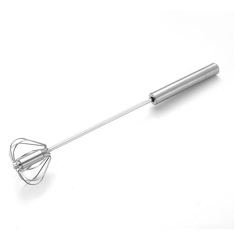 Stainless Steel Manual Egg Beater Creative Handle Semi-Automatic Mixer Home Baking Kitchen Gadgets and AccessoriesTools
Stainless Steel Manual Egg Beater Creative Handle Semi-Automatic Mixer Home Baking Kitchen Gadgets and AccessoriesTools