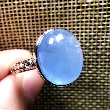 Top Natural Aquamarine Ring Jewelry For Women Lady Man Crystal Love Gift Silver Clear 15x12mm Beads Stone Adjustable Ring AAAAA
Top Natural Aquamarine Ring Jewelry For Women Lady Man Crystal Love Gift Silver Clear 15x12mm Beads Stone Adjustable Ring AAAAA