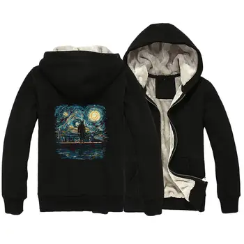 Woman Girl Parkas Full Zip Coat Plus Velvet sherlock holmes starry night van Gogh Vincent 221B baker streets UNDERSTAND ZIIART
Woman Girl Parkas Full Zip Coat Plus Velvet sherlock holmes starry night van Gogh Vincent 221B baker streets UNDERSTAND ZIIART