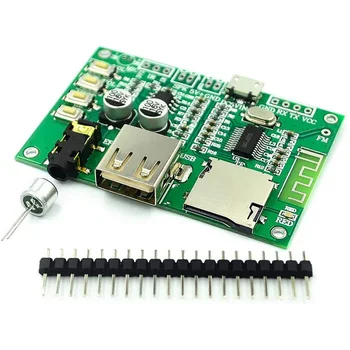 BT201 Dual Mode 5.0 Bluetooth Lossless Audio Power Amplifier Board Module Tf Card U Disk Ble Spp Serial Port Transparent Trans
BT201 Dual Mode 5.0 Bluetooth Lossless Audio Power Amplifier Board Module Tf Card U Disk Ble Spp Serial Port Transparent Trans