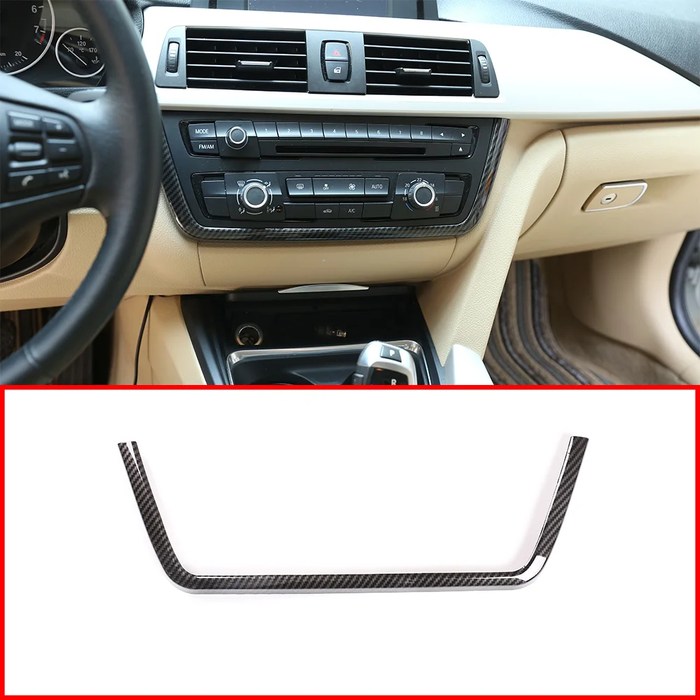 Carbon Fiber Styling Interior Console U-Shaped Frame Cover Trim Sticker for BMW 3 4 Series F30 F31 GT F34 F32 F33 F36 2013-2010
Carbon Fiber Styling Interior Console U-Shaped Frame Cover Trim Sticker for BMW 3 4 Series F30 F31 GT F34 F32 F33 F36 2013-2010
